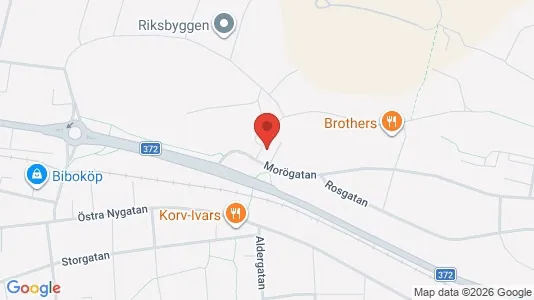 Lägenheter till salu i Skellefteå - kort over placeringen