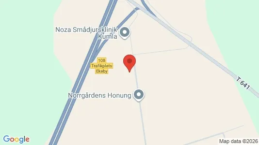 Lägenheter till salu i Kumla - kort over placeringen