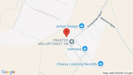 Lägenheter att hyra i Köping - kort over placeringen
