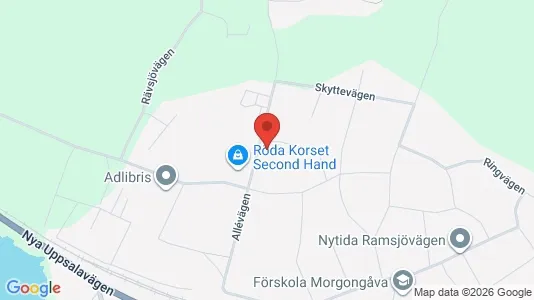 Lägenheter att hyra i Heby - kort over placeringen