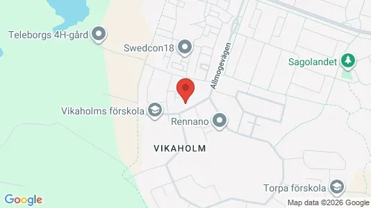 Bostadsrätter till salu i Växjö - Bild från Google Street View