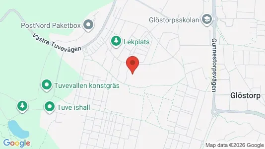 Bostadsrätter till salu i Lundby - kort over placeringen