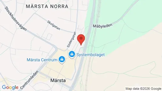 Lägenheter att hyra i Sigtuna - kort over placeringen