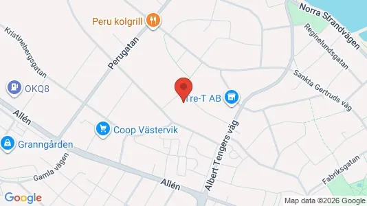 Bostadsrätter till salu i Västervik - Bild från Google Street View