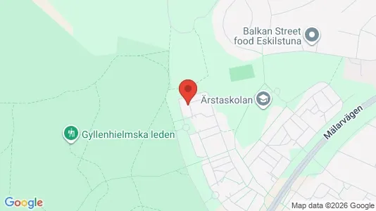 Lägenheter att hyra i Eskilstuna - kort over placeringen