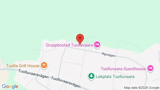 Lägenheter att hyra i Kiruna - kort over placeringen