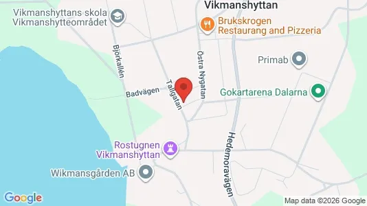 Lägenheter att hyra i Hedemora - kort over placeringen