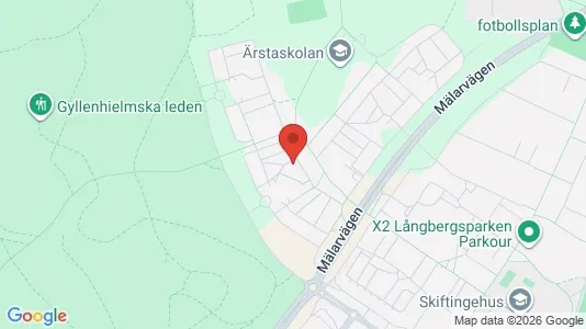 Lägenheter att hyra i Eskilstuna - kort over placeringen