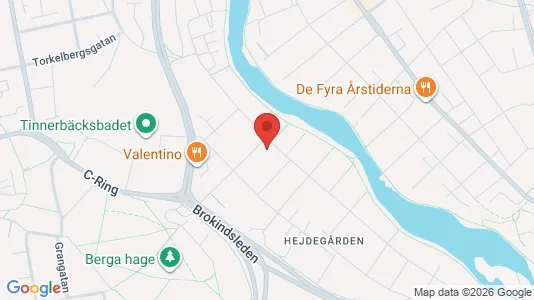 Lägenheter till salu i Linköping - kort over placeringen