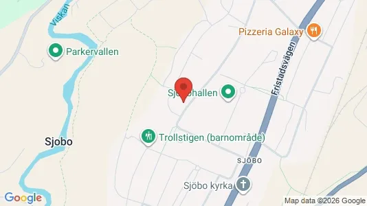 Lägenheter till salu i Borås - kort over placeringen