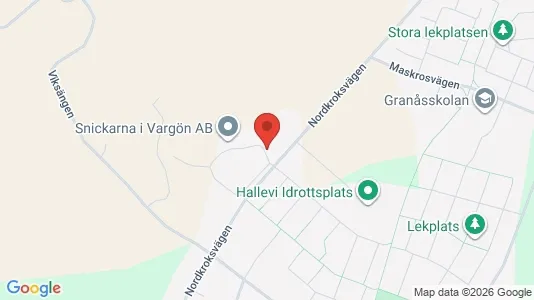 Lägenheter till salu i Vänersborg - kort over placeringen