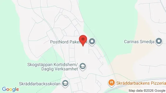 Lägenheter att hyra i Borlänge - kort over placeringen