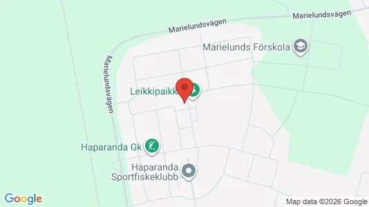 Lägenheter att hyra i Haparanda - kort over placeringen
