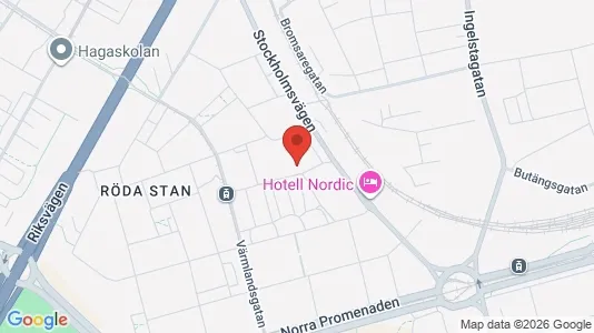 Lägenheter att hyra i Norrköping - kort over placeringen