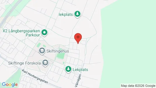 Lägenheter att hyra i Eskilstuna - kort over placeringen