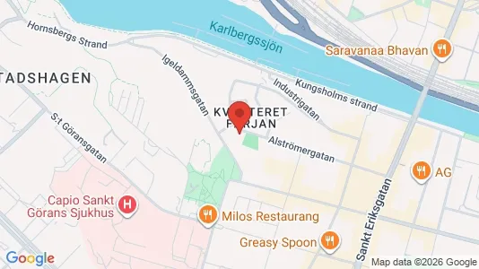 Lägenheter till salu i Kungsholmen - kort over placeringen