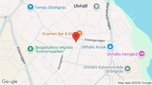 Bostadsrätter till salu i Strängnäs - kort over placeringen