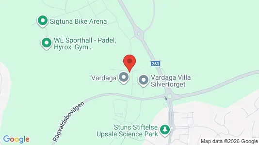 Lägenheter till salu i Sigtuna - kort over placeringen