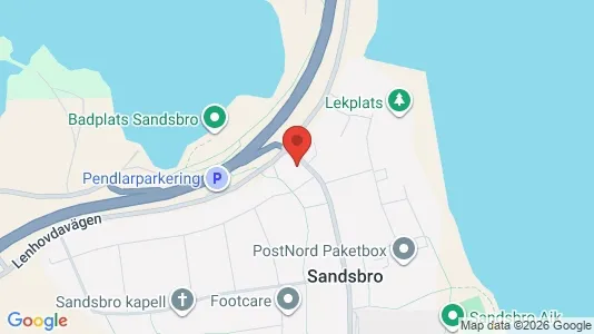 Bostadsrätter till salu i Växjö - kort over placeringen