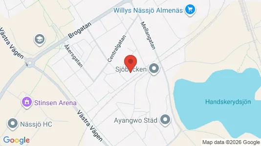Lägenheter att hyra i Nässjö - Bild från Google Street View