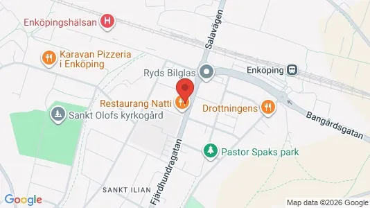 Lägenheter att hyra i Enköping - kort over placeringen