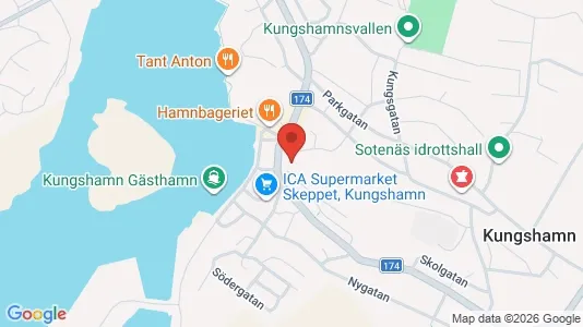 Bostadsrätter till salu i Sotenäs - kort over placeringen