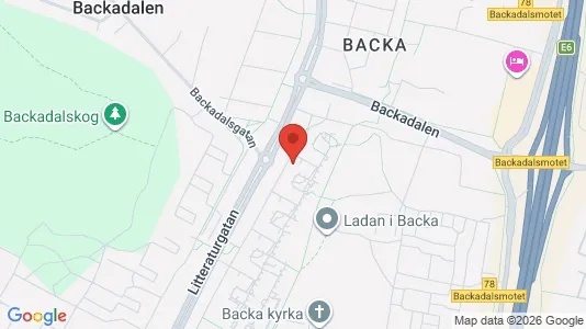 Lägenheter till salu i Norra hisingen - kort over placeringen