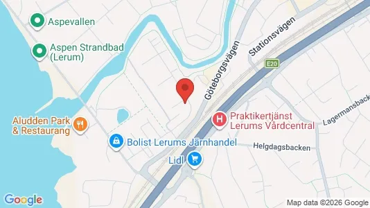 Bostadsrätter till salu i Lerum - Bild från Google Street View