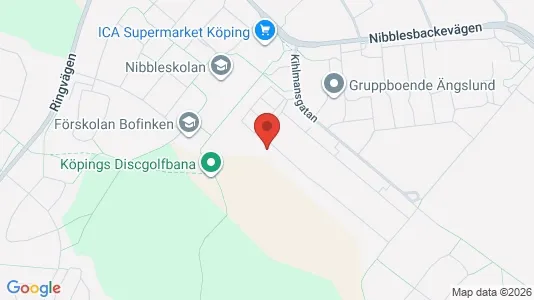 Lägenheter till salu i Köping - kort over placeringen