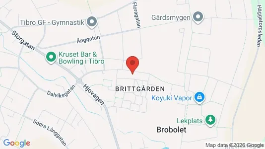 Lägenheter att hyra i Tibro - Bild från Google Street View