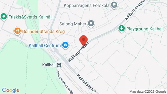 Bostadsrätter till salu i Järfälla - kort over placeringen