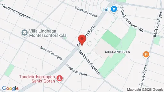 Bostadsrätter till salu i Malmö Centrum - kort over placeringen