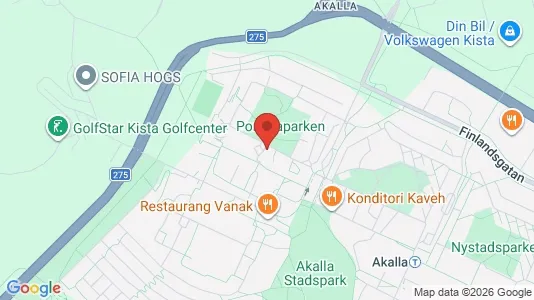 Bostadsrätter till salu i Västerort - kort over placeringen
