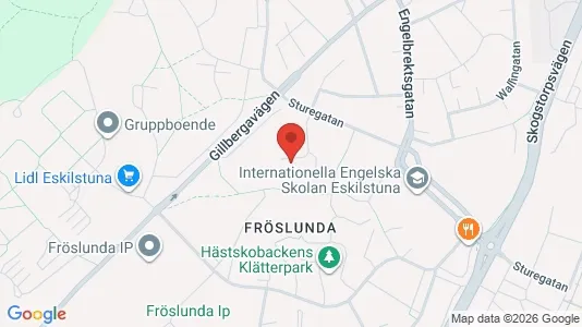 Lägenheter att hyra i Eskilstuna - kort over placeringen