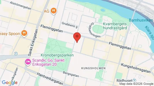 Lägenheter till salu i Kungsholmen - kort over placeringen