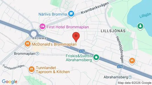 Lägenheter till salu i Västerort - kort over placeringen