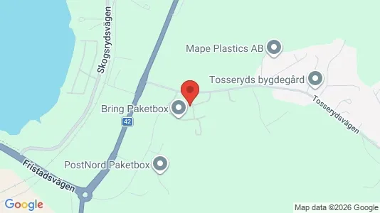 Bostadsrätter till salu i Borås - kort over placeringen