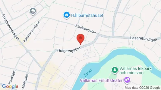 Lägenheter till salu i Falkenberg - kort over placeringen