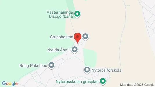 Lägenheter till salu i Haninge - kort over placeringen