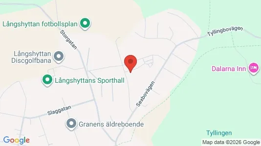 Lägenheter att hyra i Hedemora - kort over placeringen