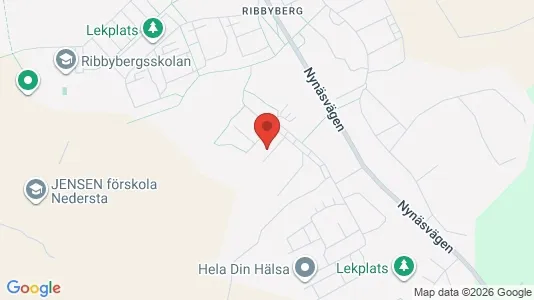 Lägenheter till salu i Haninge - kort over placeringen