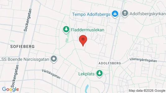 Lägenheter till salu i Helsingborg - kort over placeringen