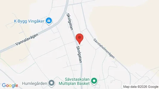 Bostadsrätter till salu i Vingåker - kort over placeringen
