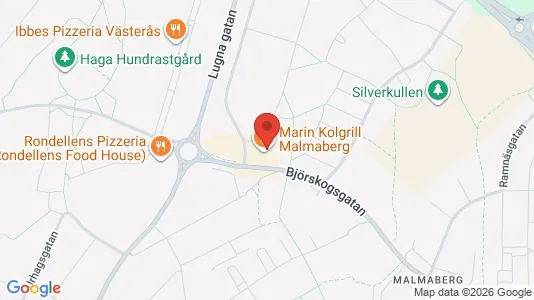 Lägenheter att hyra i Västerås - kort over placeringen