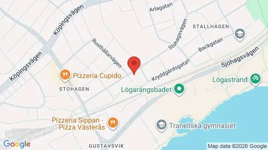 Lägenheter till salu i Västerås - kort over placeringen