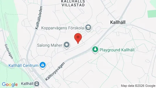 Lägenheter till salu i Järfälla - kort over placeringen
