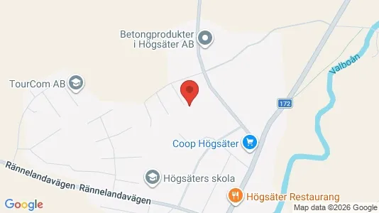 Bostadsrätter till salu i Färgelanda - kort over placeringen
