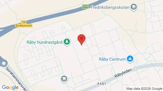 Bostadsrätter till salu i Västerås - kort over placeringen