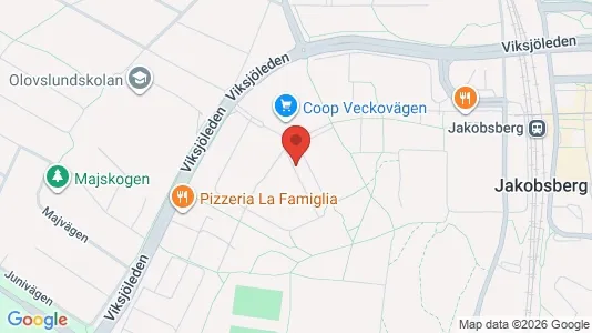 Lägenheter till salu i Järfälla - kort over placeringen