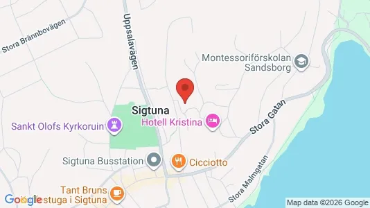Lägenheter till salu i Sigtuna - kort over placeringen